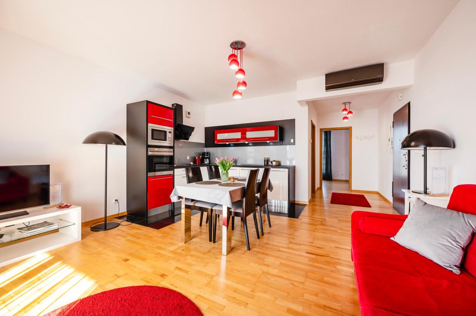 Ferienwohnung Neapol Parking Gratis Moxy Te&Am Cracow Krakau Exterior foto